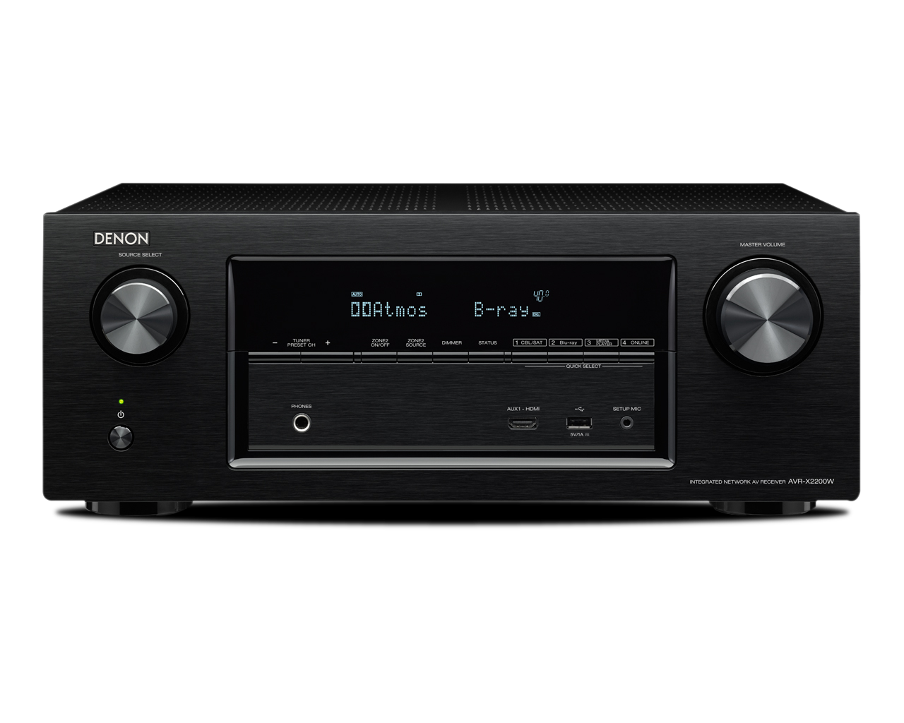 Denon AVR-X2300W 7.2 Channel Full 4K Ultra HD AV Receiver with Bluetooth 