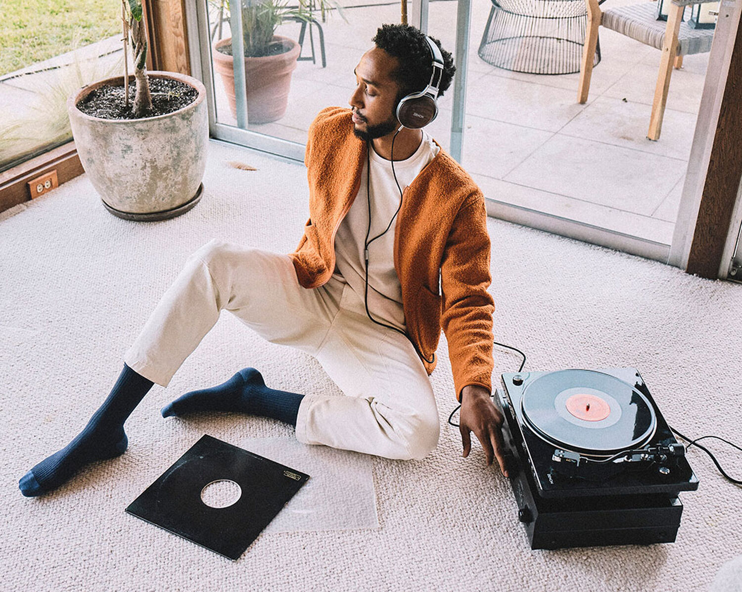 Over-ear headphones