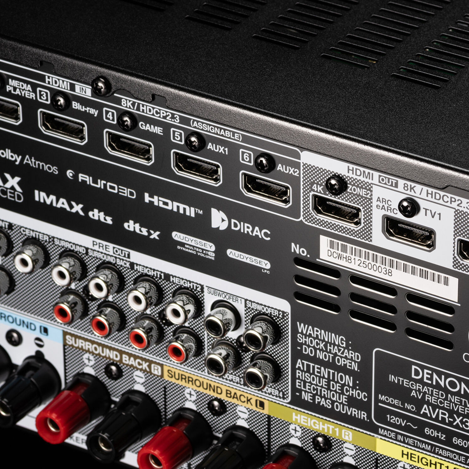 AVR-X3900H - 9.4ch AVサラウンドレシーバー | Denon - 日本
