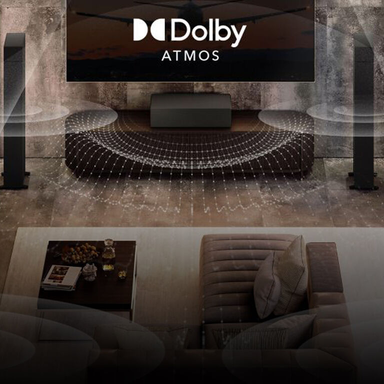 Denon AVR with Dolby Logo