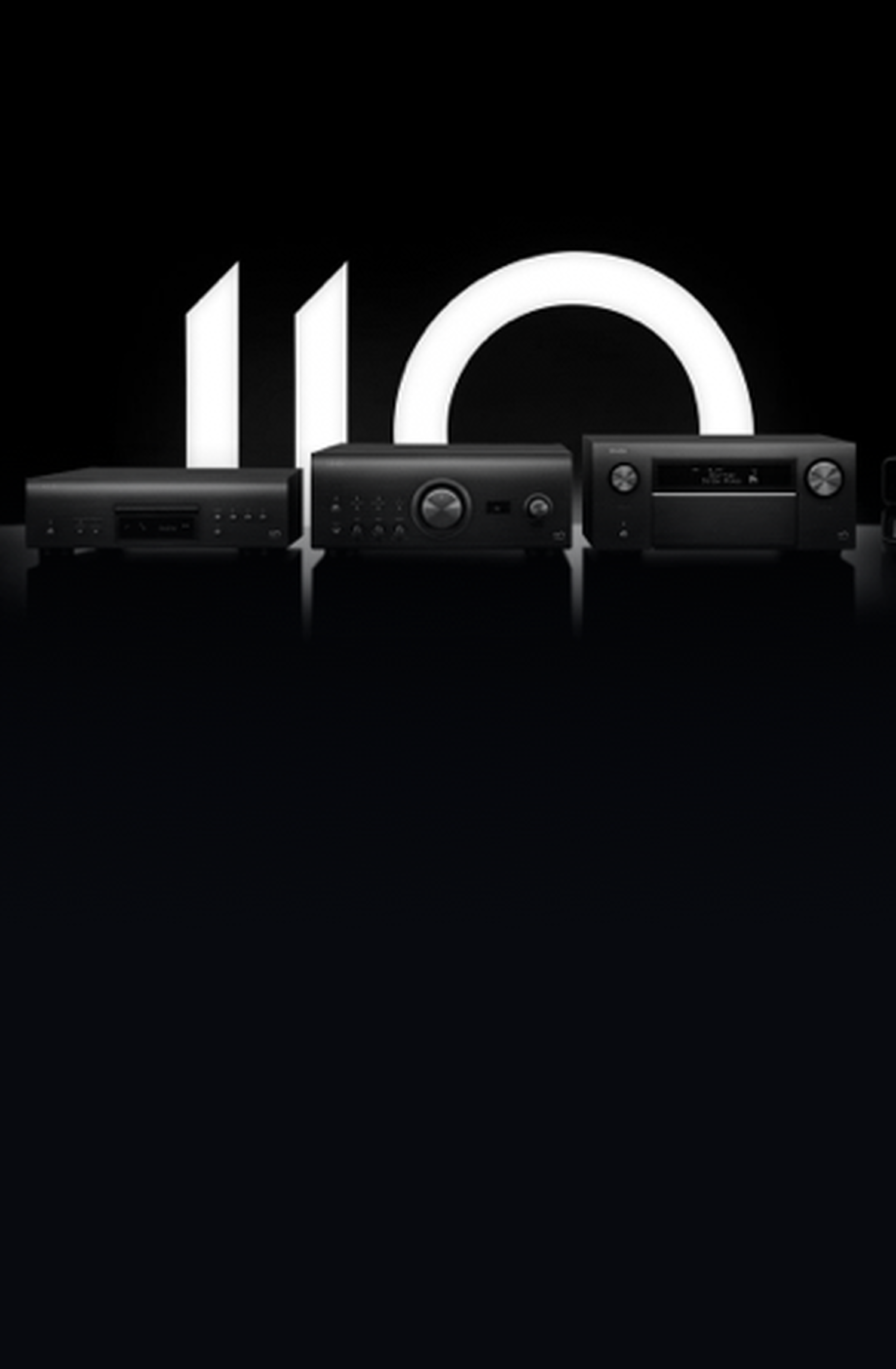 Denon Family of Products with 110 Years of Innovation