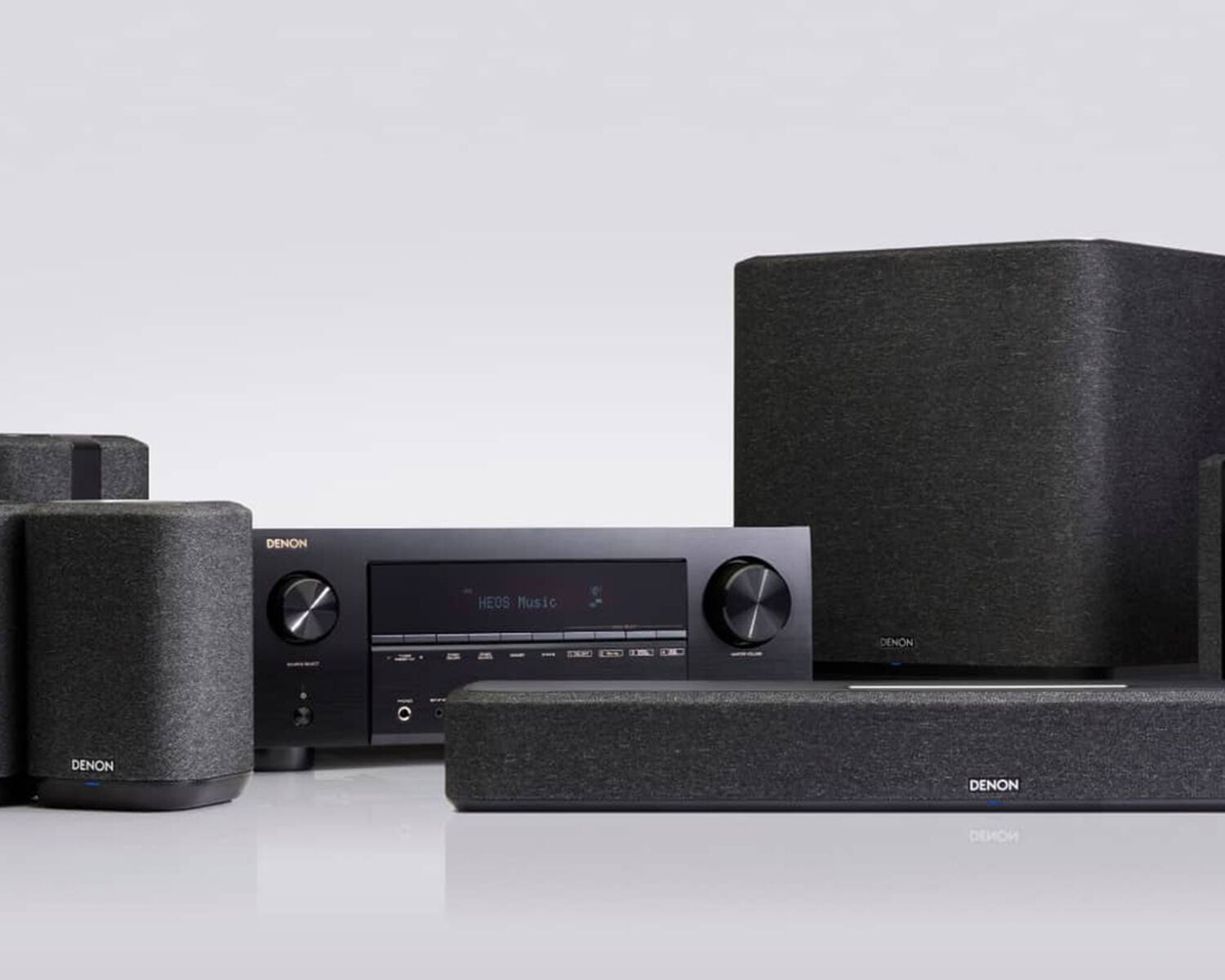 Speakers and an AVR