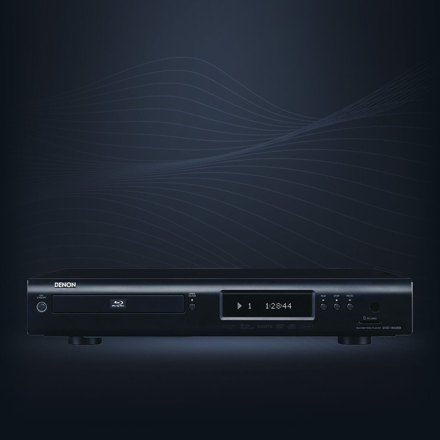 A DVD player