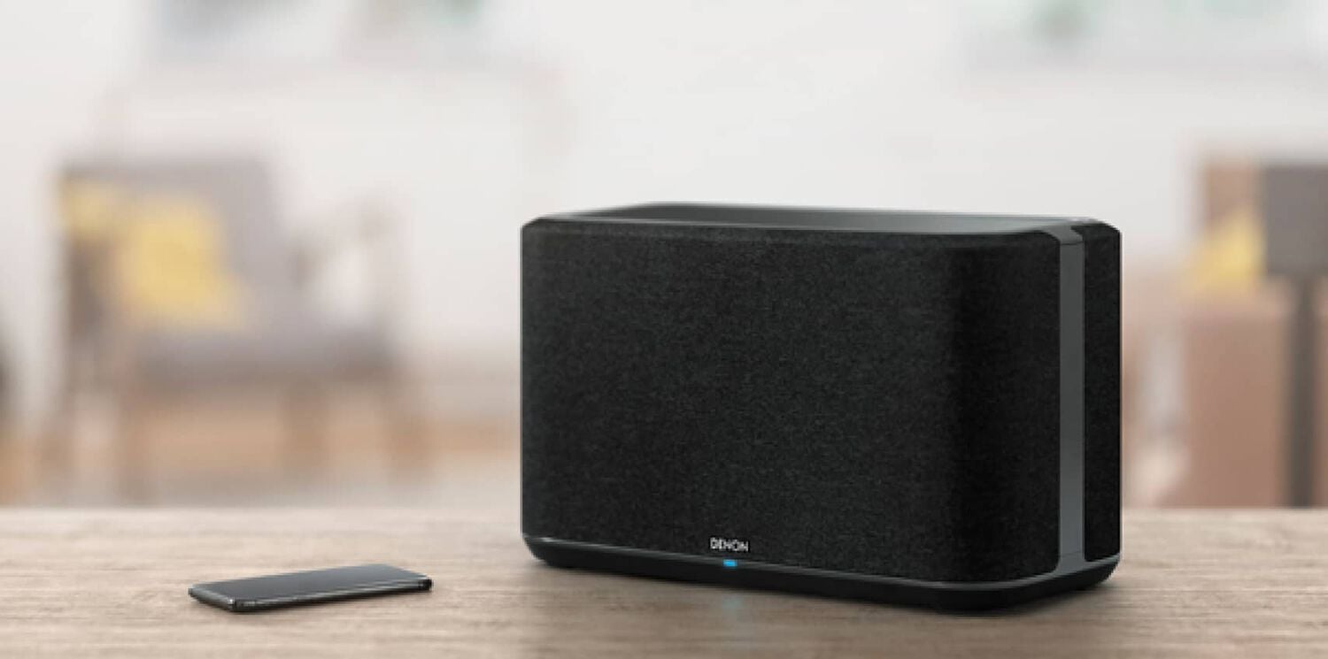 A Denon Home speaker