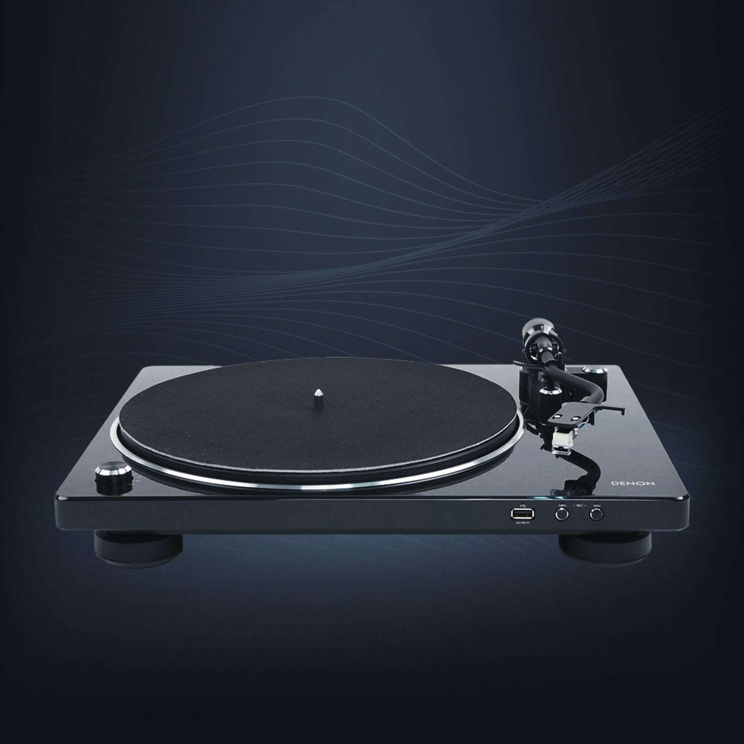 A turntable