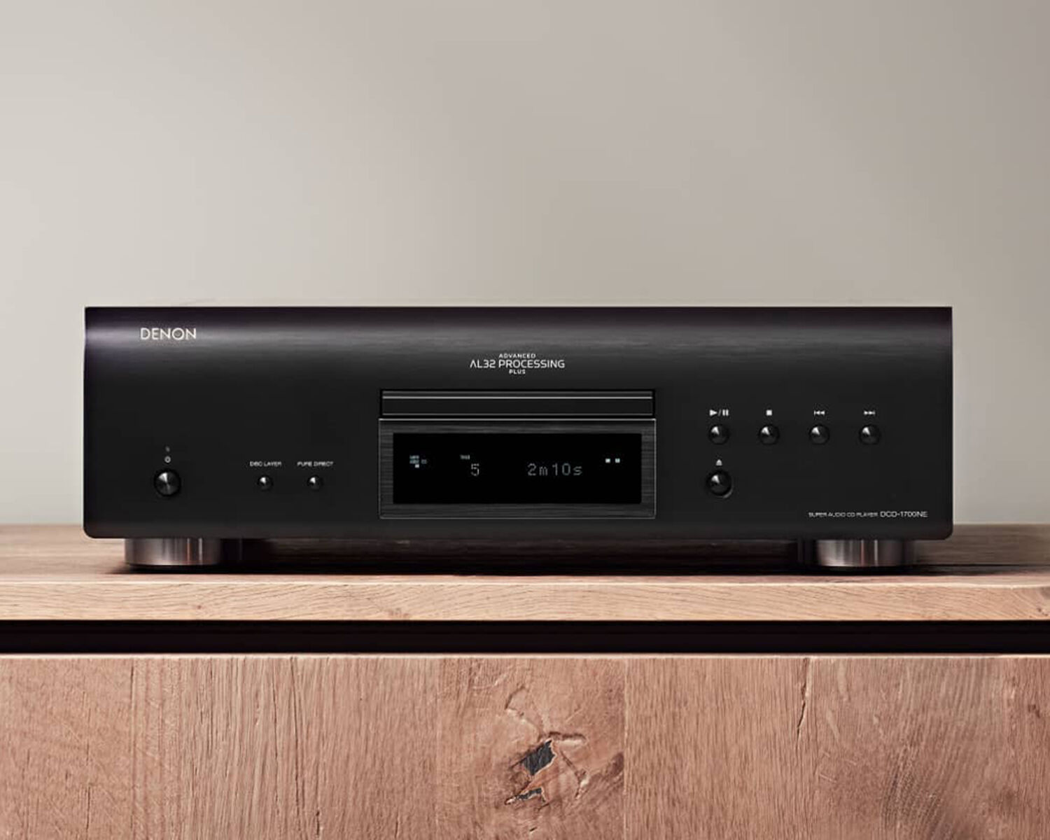 A CD player