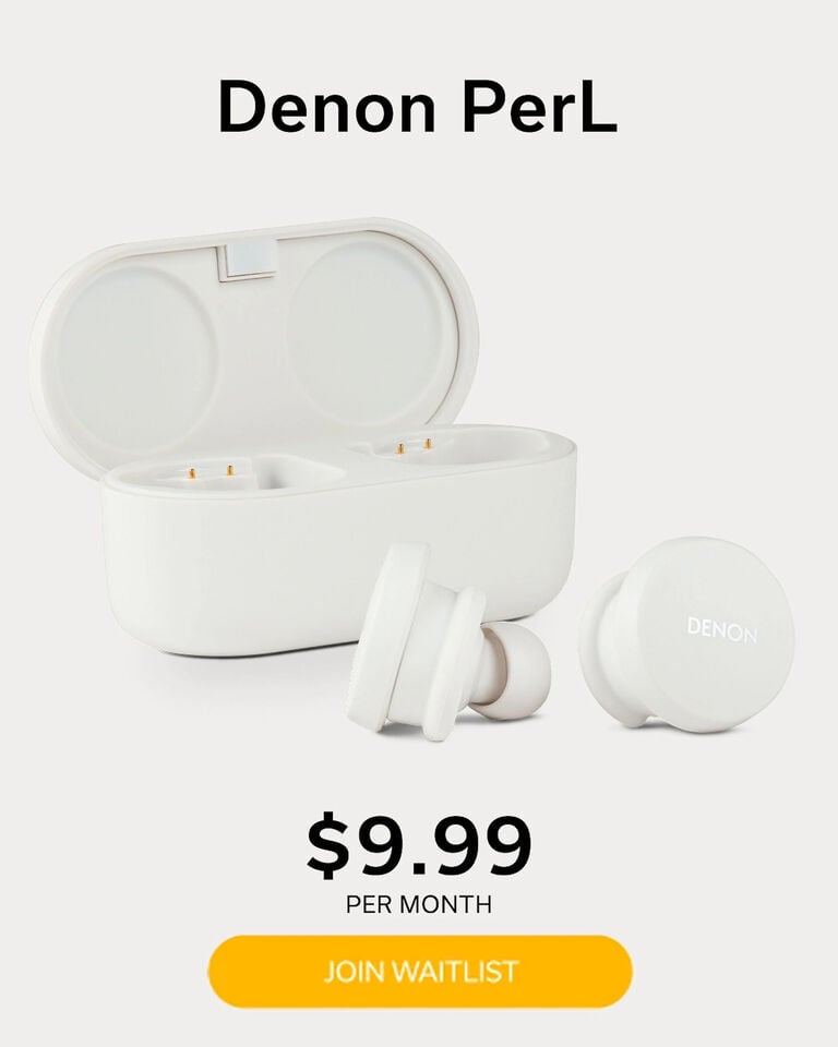 White Denon PerL Denon+ Pricing Info