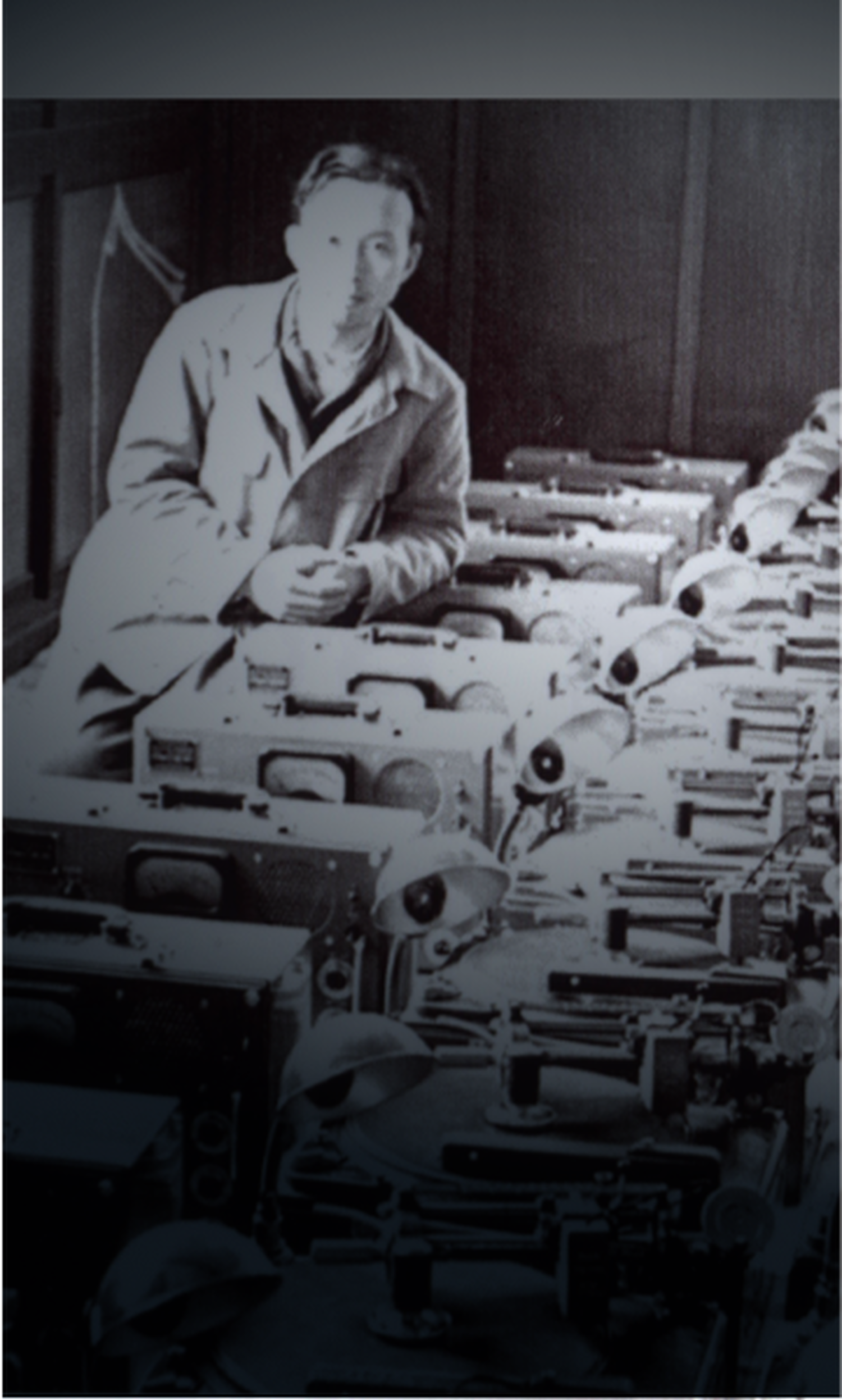 Man in Denon Factory
