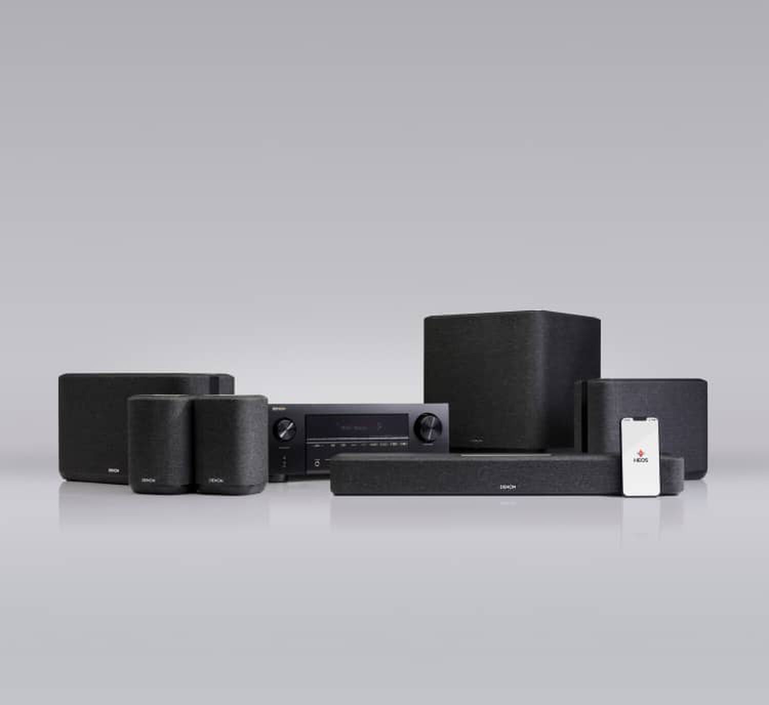 Family of Denon Speakers