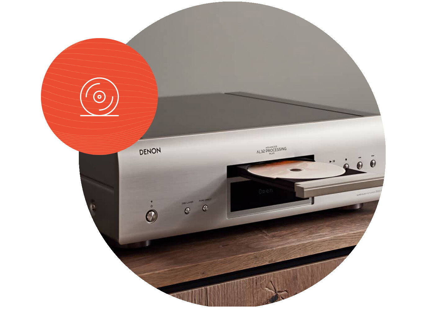 DENON CDプレーヤー DCD-1700NE - CD/SACD player with Advanced AL32 Processing Plus