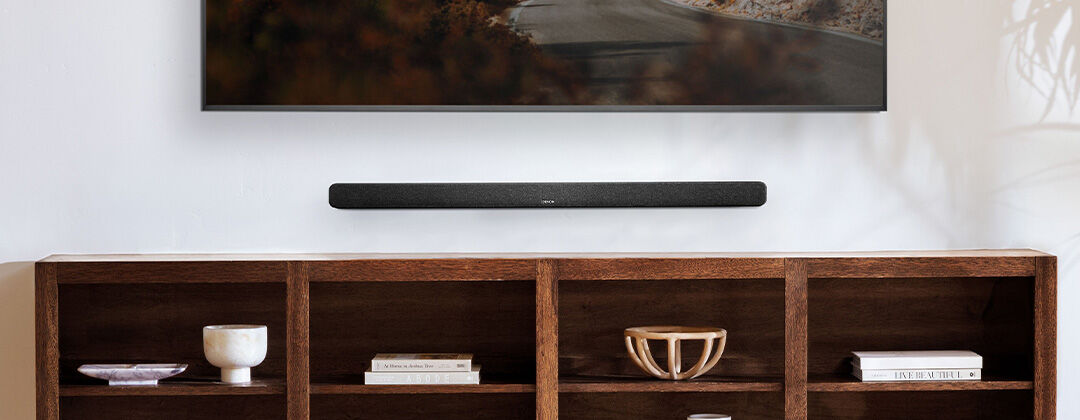 DHT S   Large Sound Bar with Dolby Atmos and wireless Subwoofer