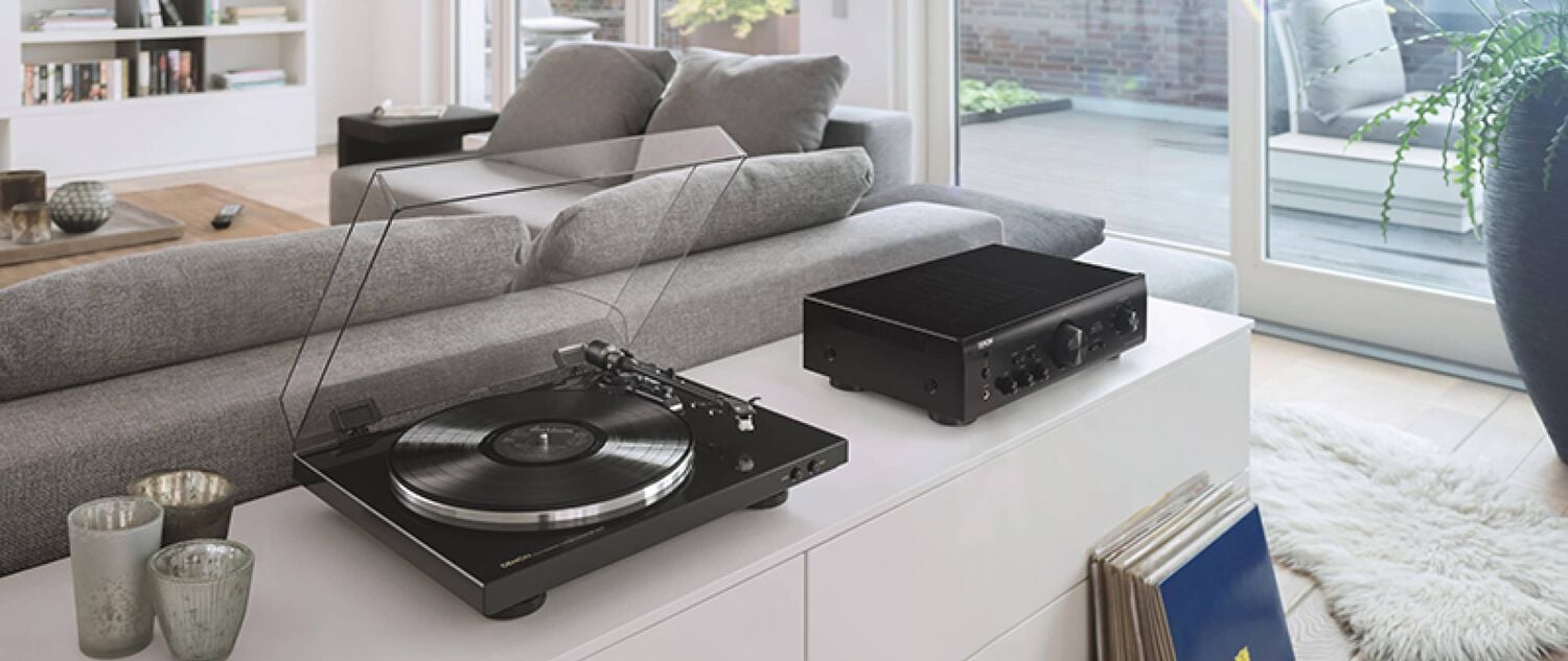 A turntable