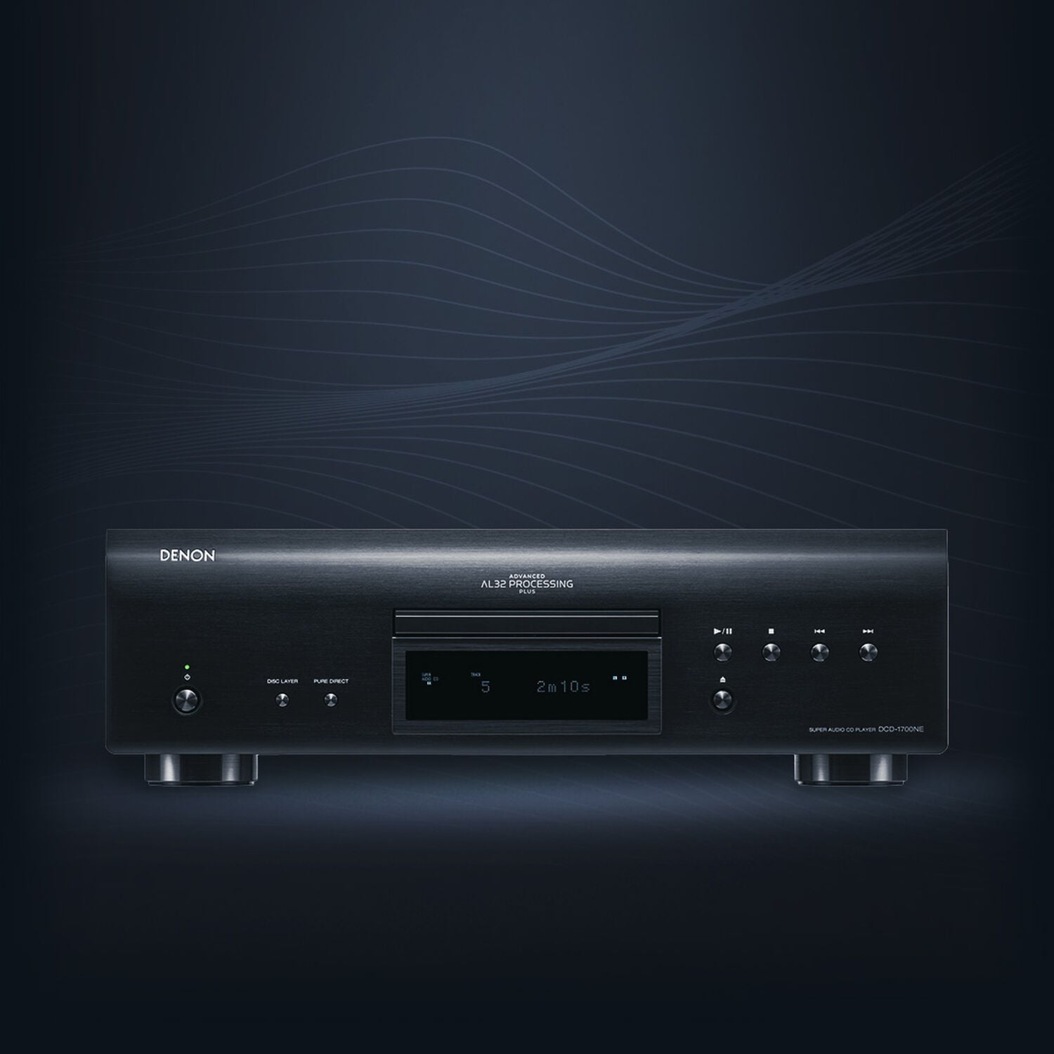 A CD player