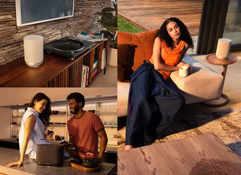 Collage of listeners