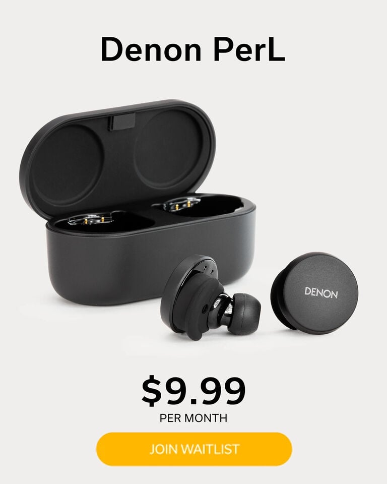 Black Denon PerL Denon+ Pricing Info