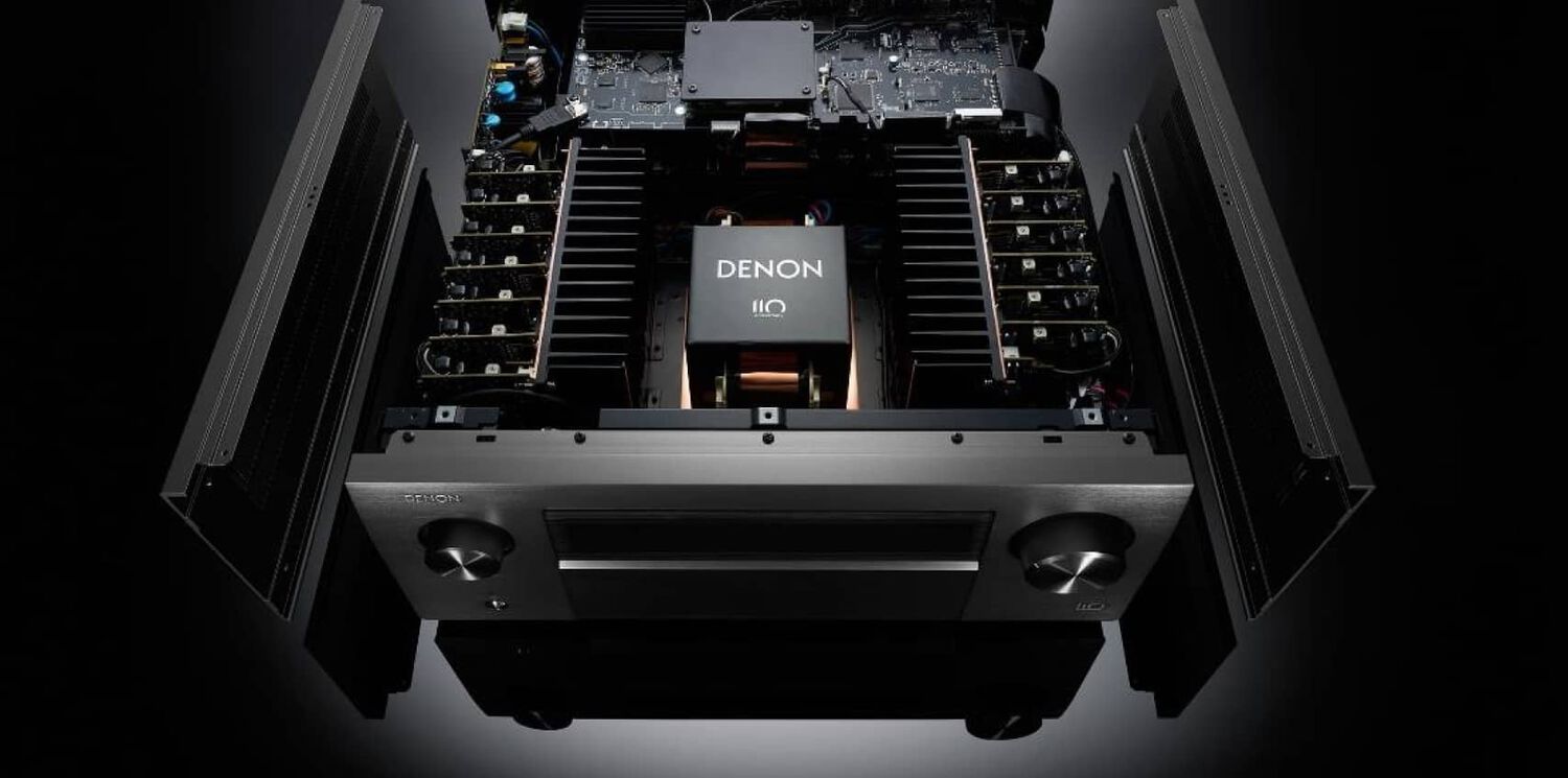 Inside of a Denon AVR