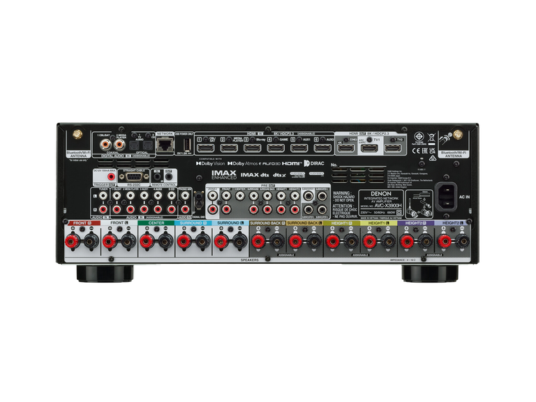 AVC-X3900H, Black, dynamic