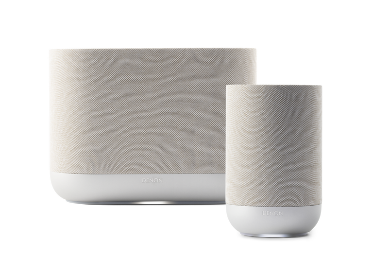 Denon Home 400 with Denon Home 200 Multi-room Bundle, Stone, dynamic
