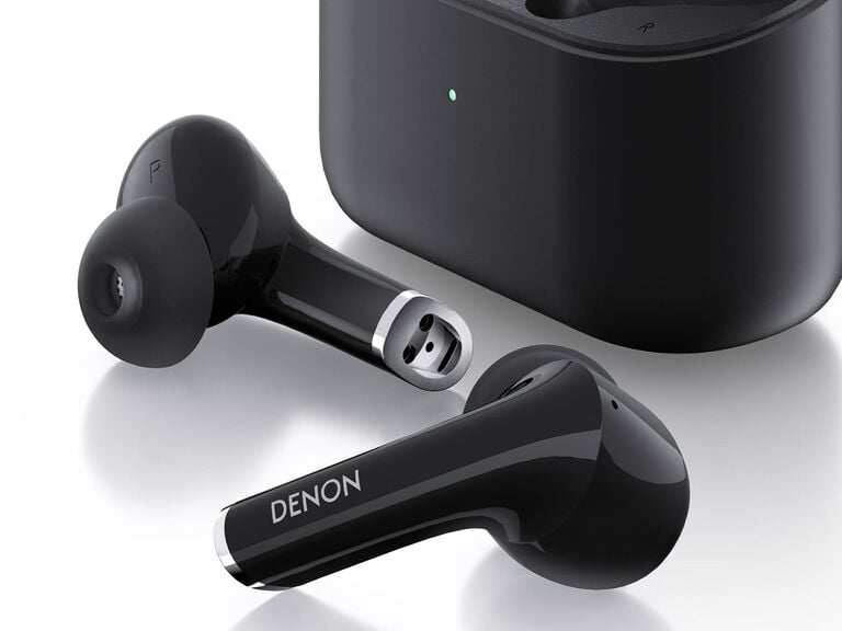 Denon In-Ear-Kopfhörer mit Geräuschunterdrückung, Black, dynamic