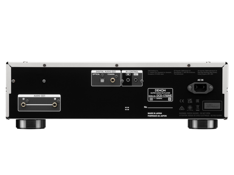 DCD-1700NE, Zilver, dynamic