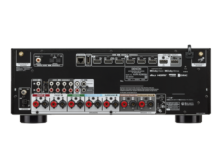 AVR-X2900H, ブラック, dynamic