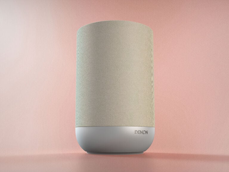 Denon Home 600 with Denon Home 200 (2-Pack) Multi-room Bundle, Stone, dynamic