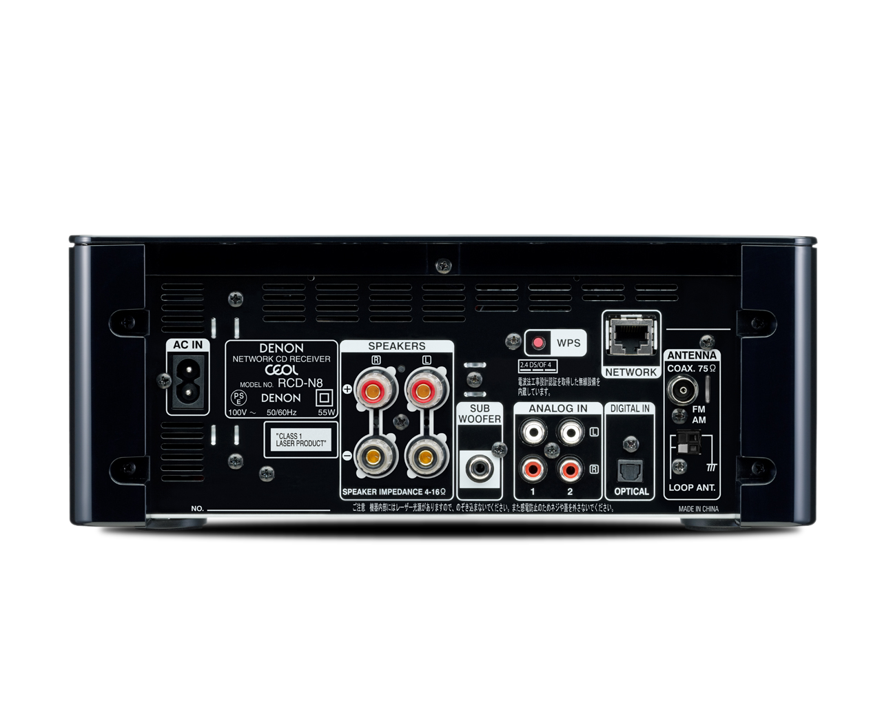 DENON ネットワークCDプレーヤー RCD-N8 (ブラック)動作確認 DENON ネットワークCDプレーヤー RCD-N8 (ブラック)動作確認