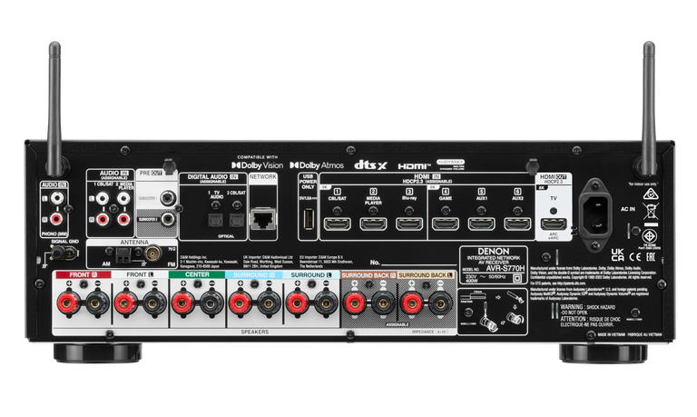 AVR-S770H, 黑色, dynamic