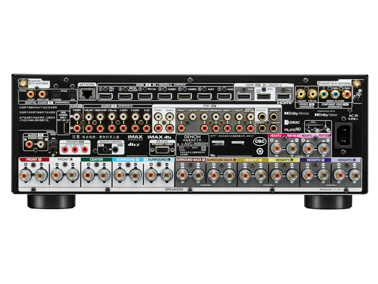 AVC-X6800H, 黑色, dynamic