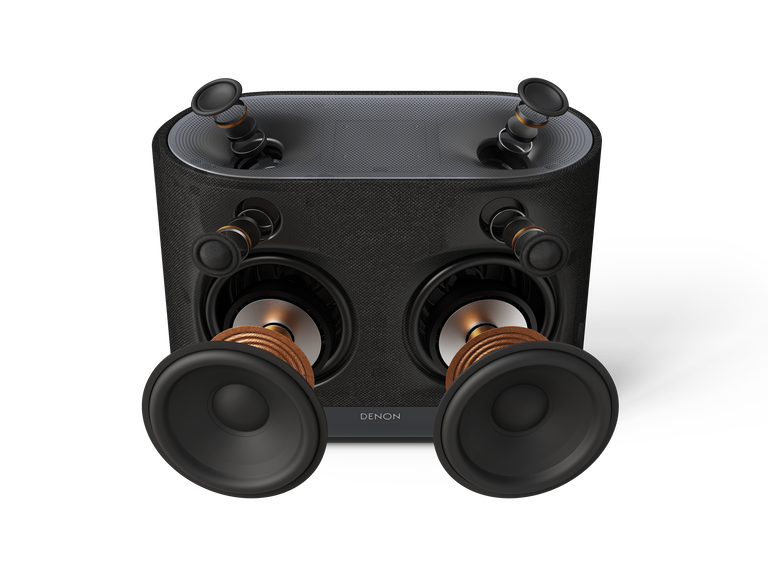 Denon Home 400, Charcoal, dynamic