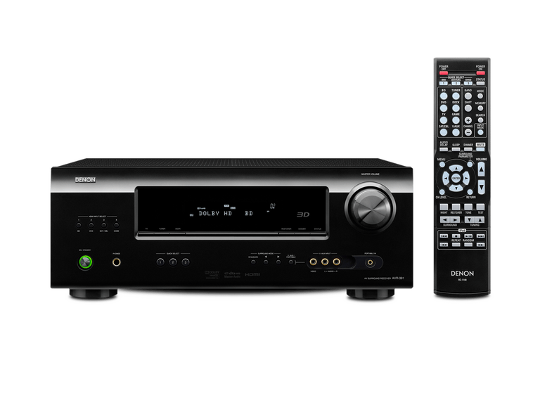 AVR-391, Black, dynamic