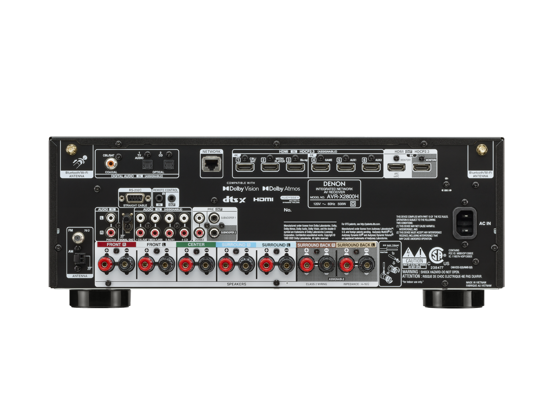 Denon AVR-X2800H - Thumbnail 3