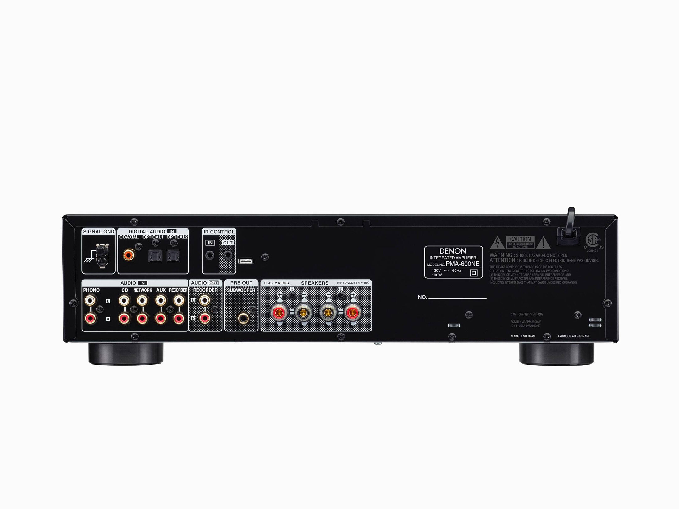 PMA-600NE - 2 Ch. 70W Integrated Amplifier | Denon - US