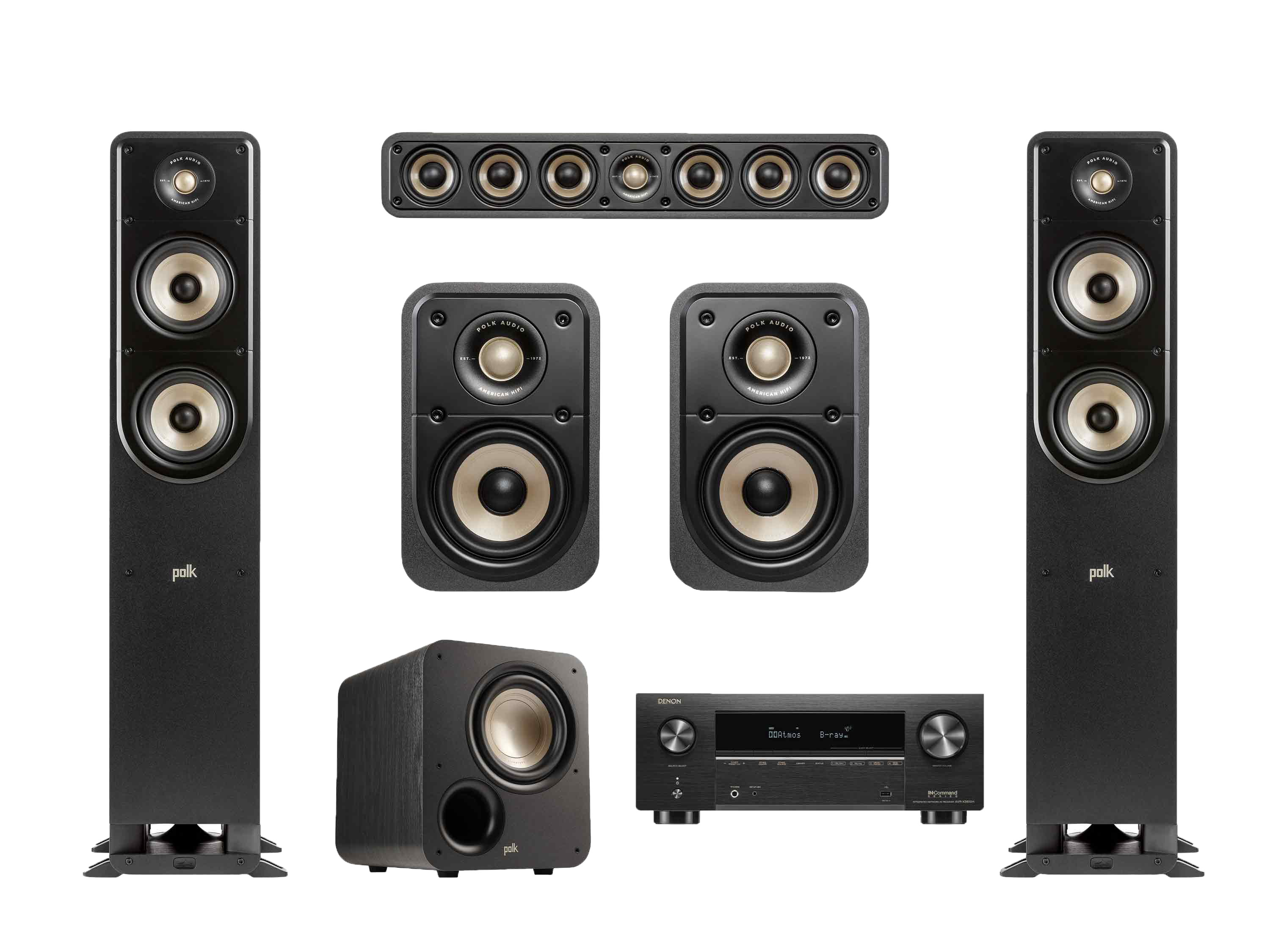 Denon Polk Signature Elite System
