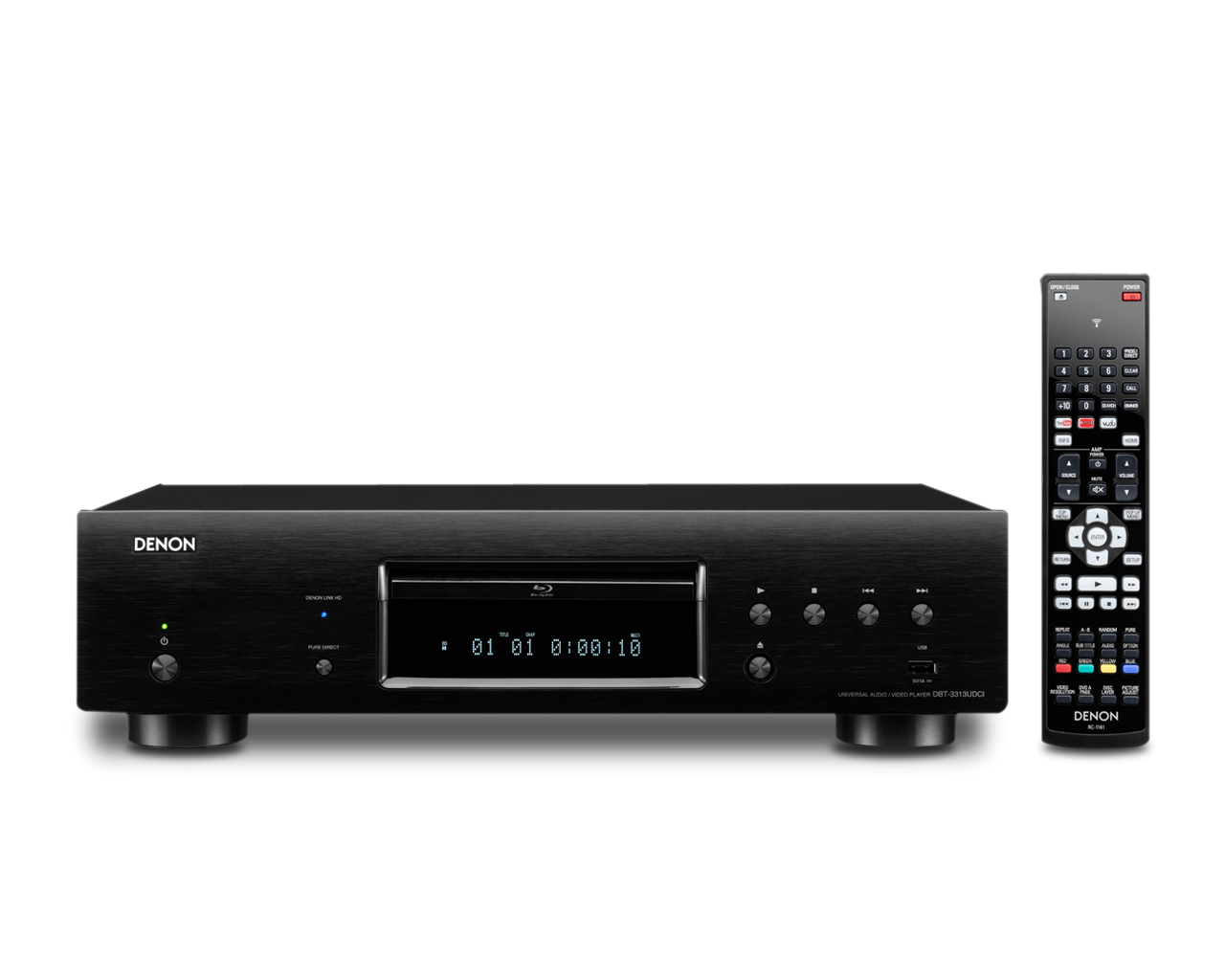 リモコン付　デノン　ユニバーサルプレイヤー　DBT-3313UD DENON DBT-3313UD ユニバーサルオーディオ／ビデオプレイヤー リモコン