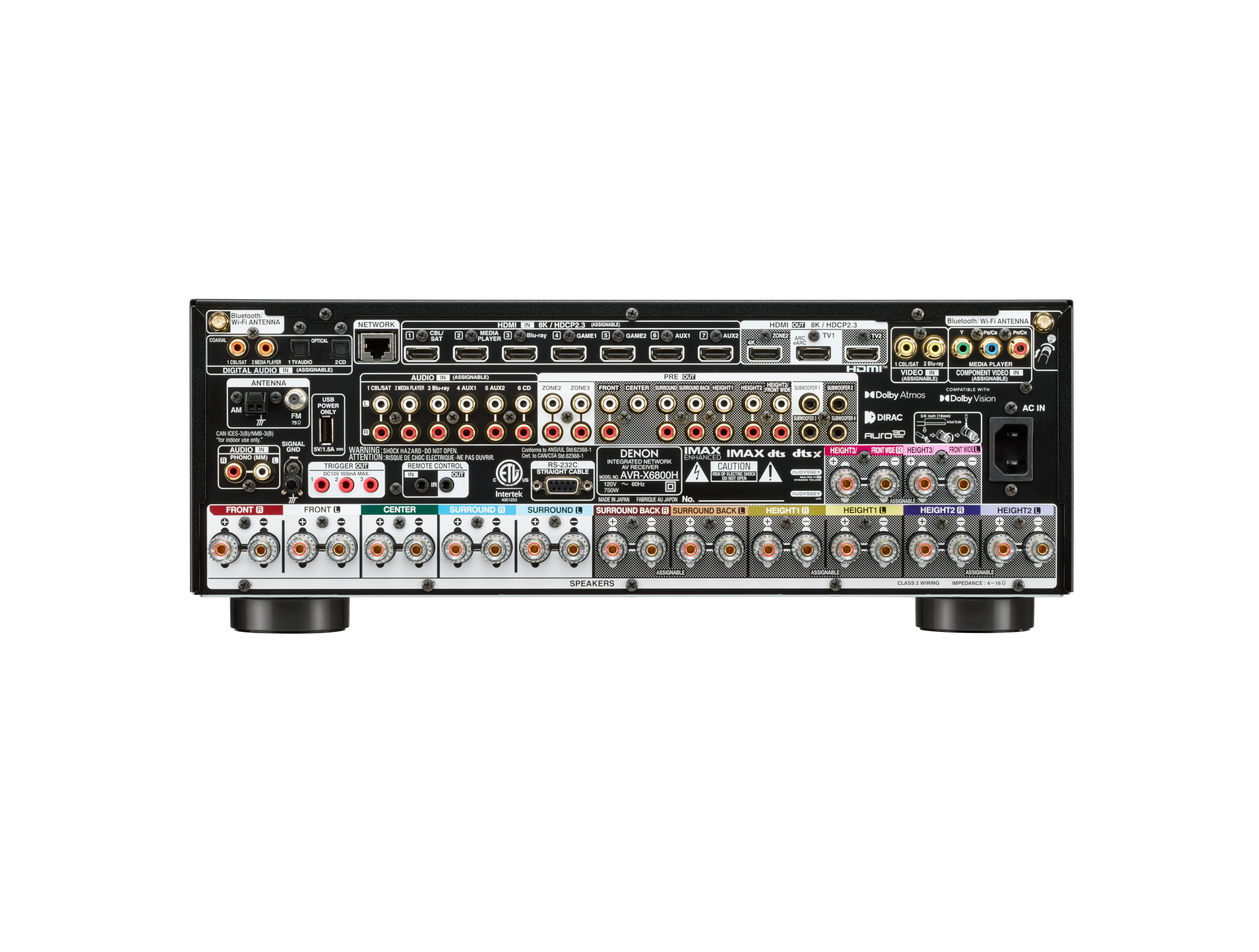 AVR X6800H AV Receivers avr-x6800h-av-receivers