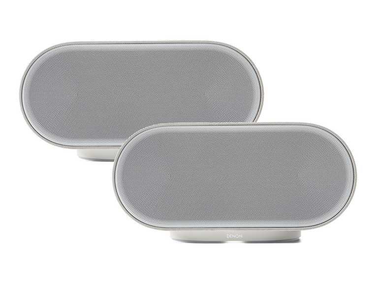 Denon Home 600 (2-Pack) Multi-room Bundle, Stone, dynamic