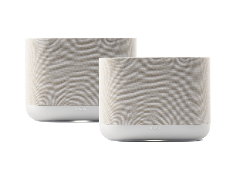 Denon Home 400 (2-Pack) Multi-room Bundle, Stone, dynamic