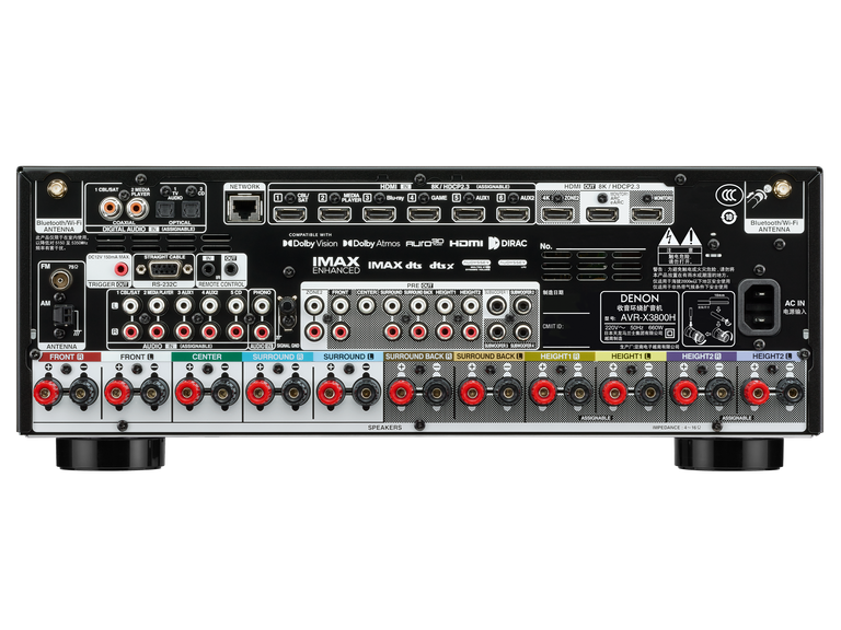 AVC-X3800H, 黑色, dynamic