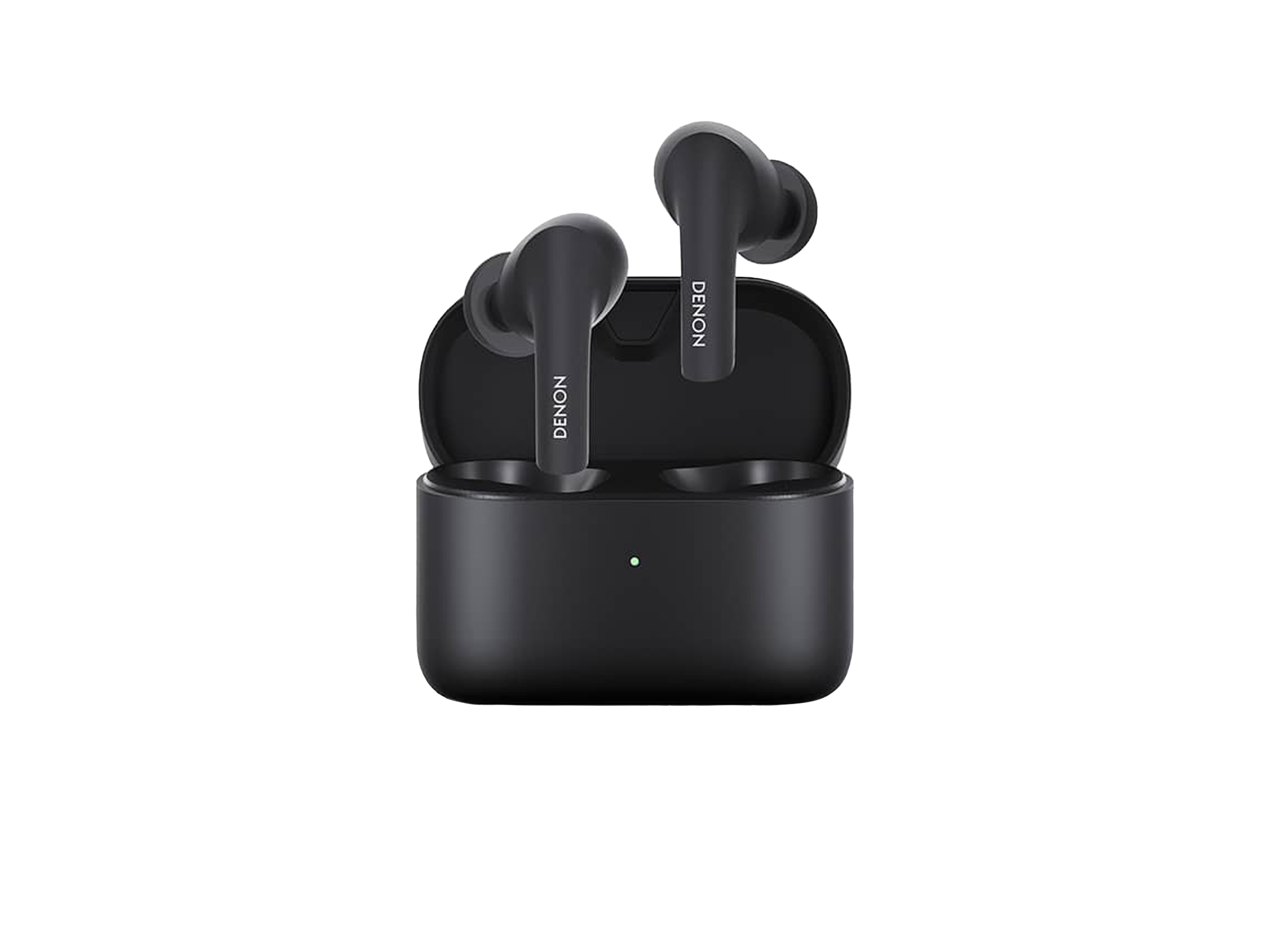 Denon Wireless Earbuds, Black, dynamic