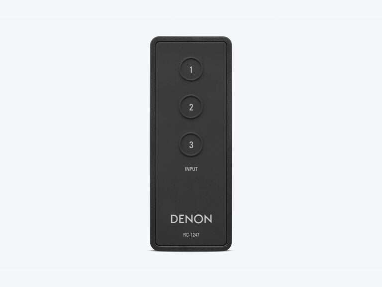 Denon AVS-3 Commutateur HDMI 3 in/1 out, Black, dynamic