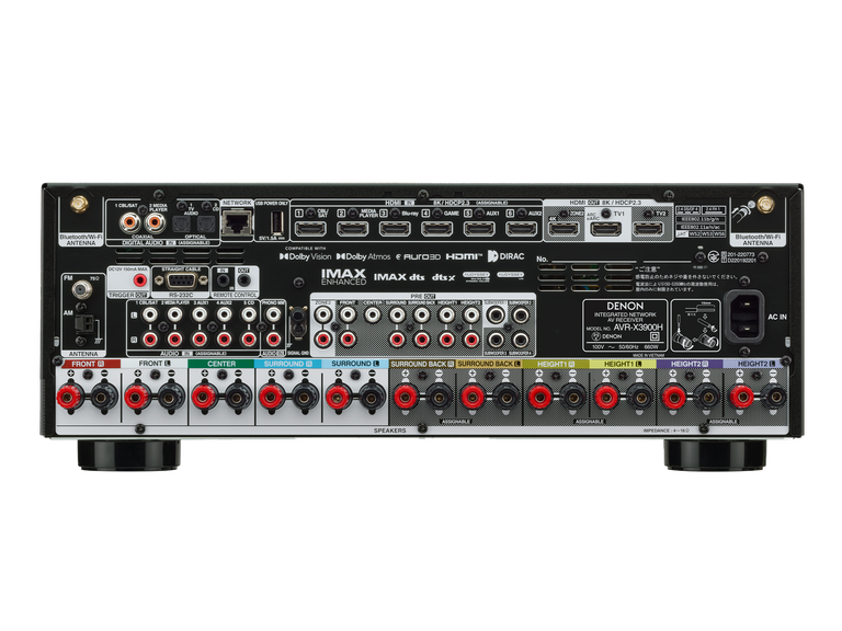 AVR-X3900H, ブラック, dynamic