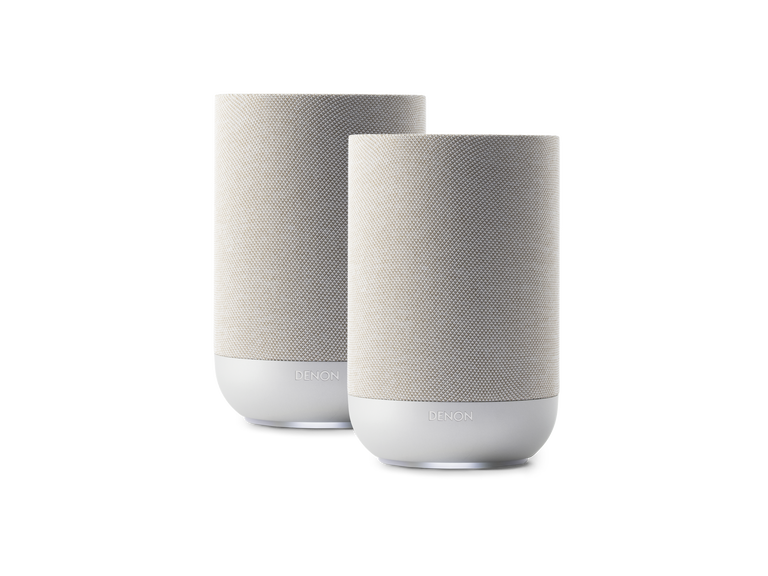 Denon Home 200 (2-Pack) Multi-room Bundle, Stone, dynamic