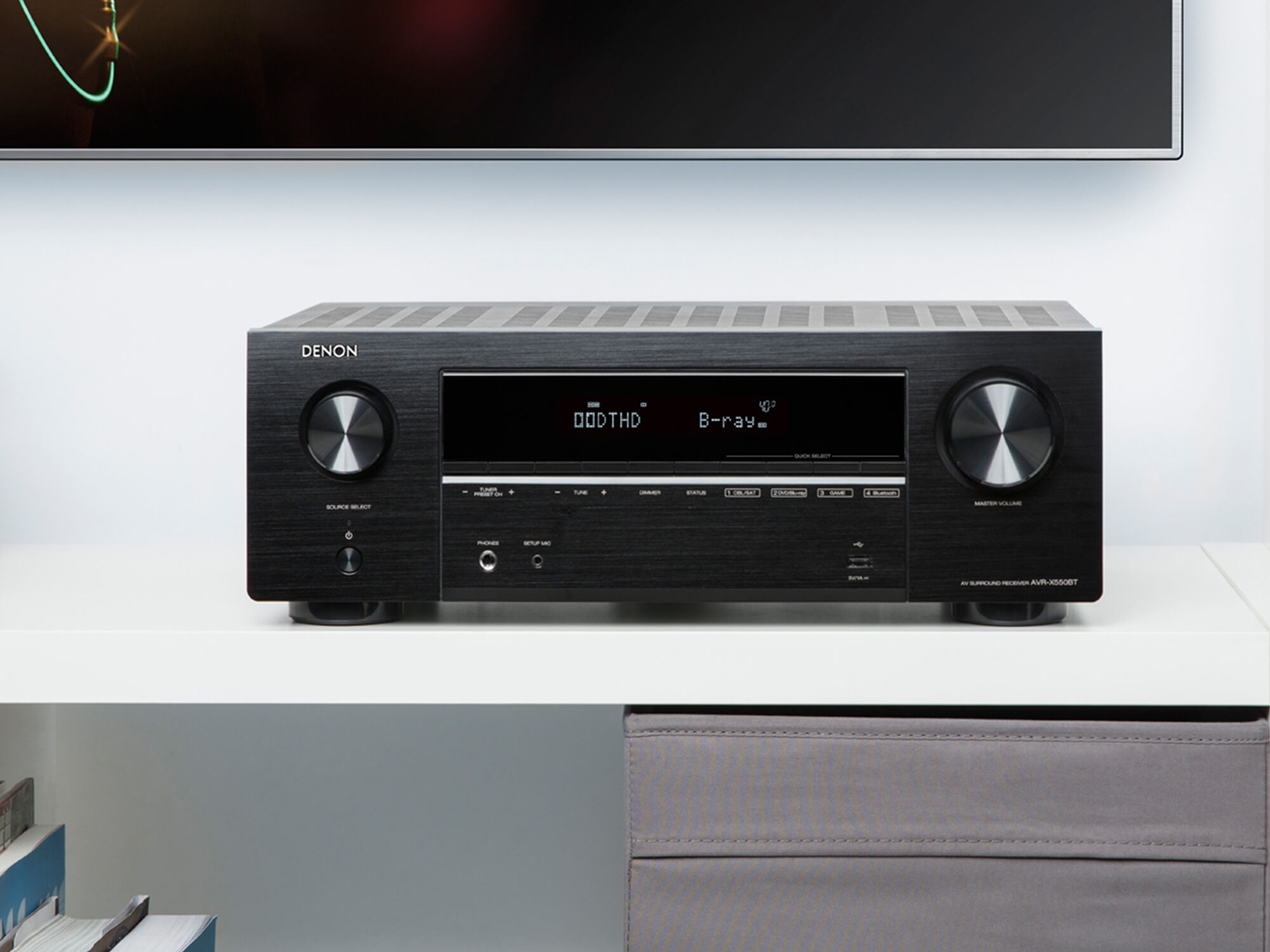 AVR-X550BT - AV接收机| Denon - 中国