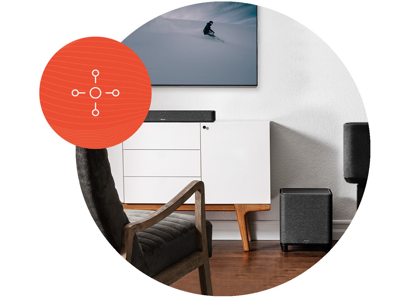 Denon Home Subwoofer - Denon Homeシリーズ専用 ワイヤレス・サブ