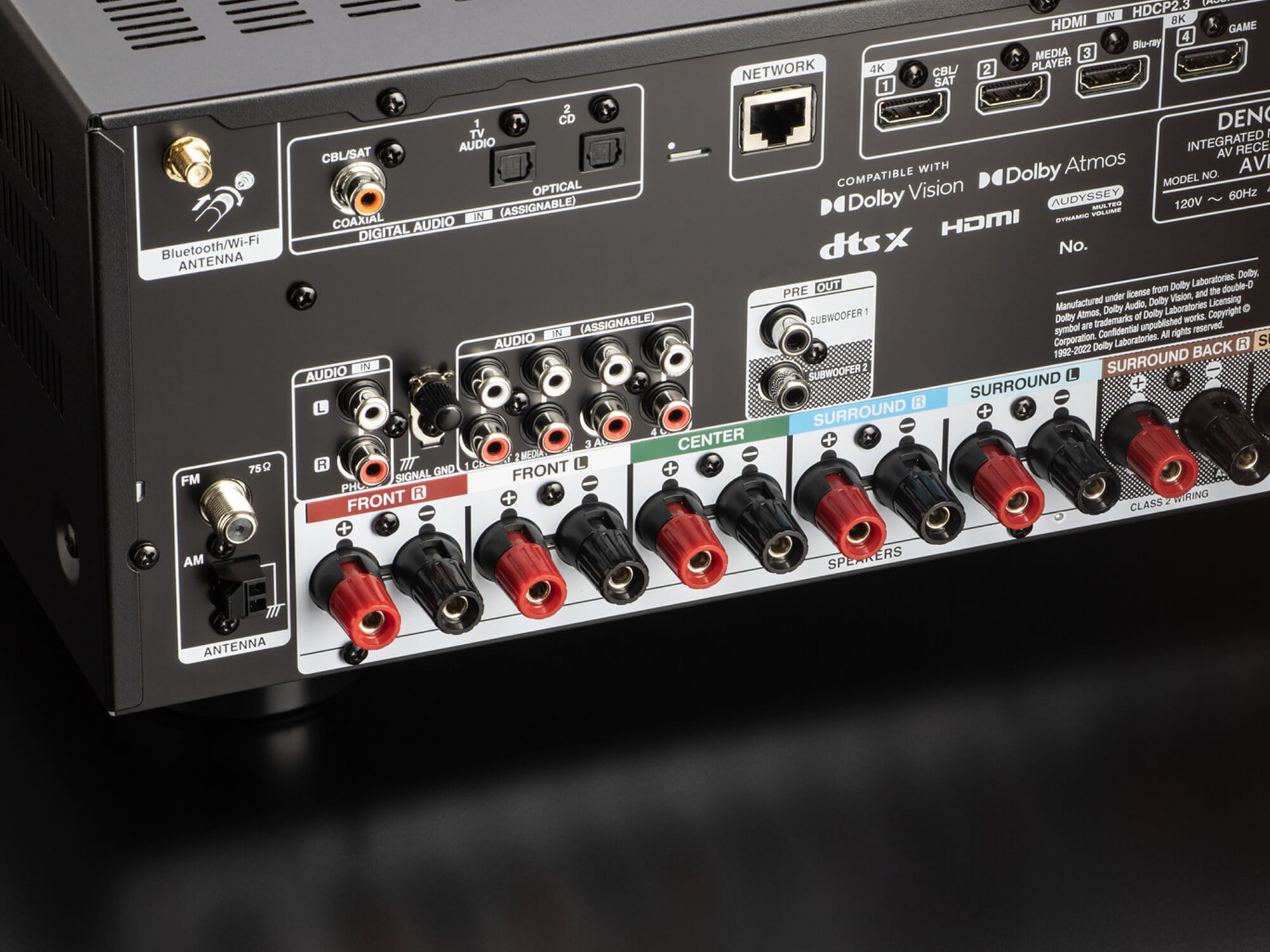 AVR-S970H - 7.2 Ch. 90W 8K AV Receiver Powered by HEOS™ | Denon