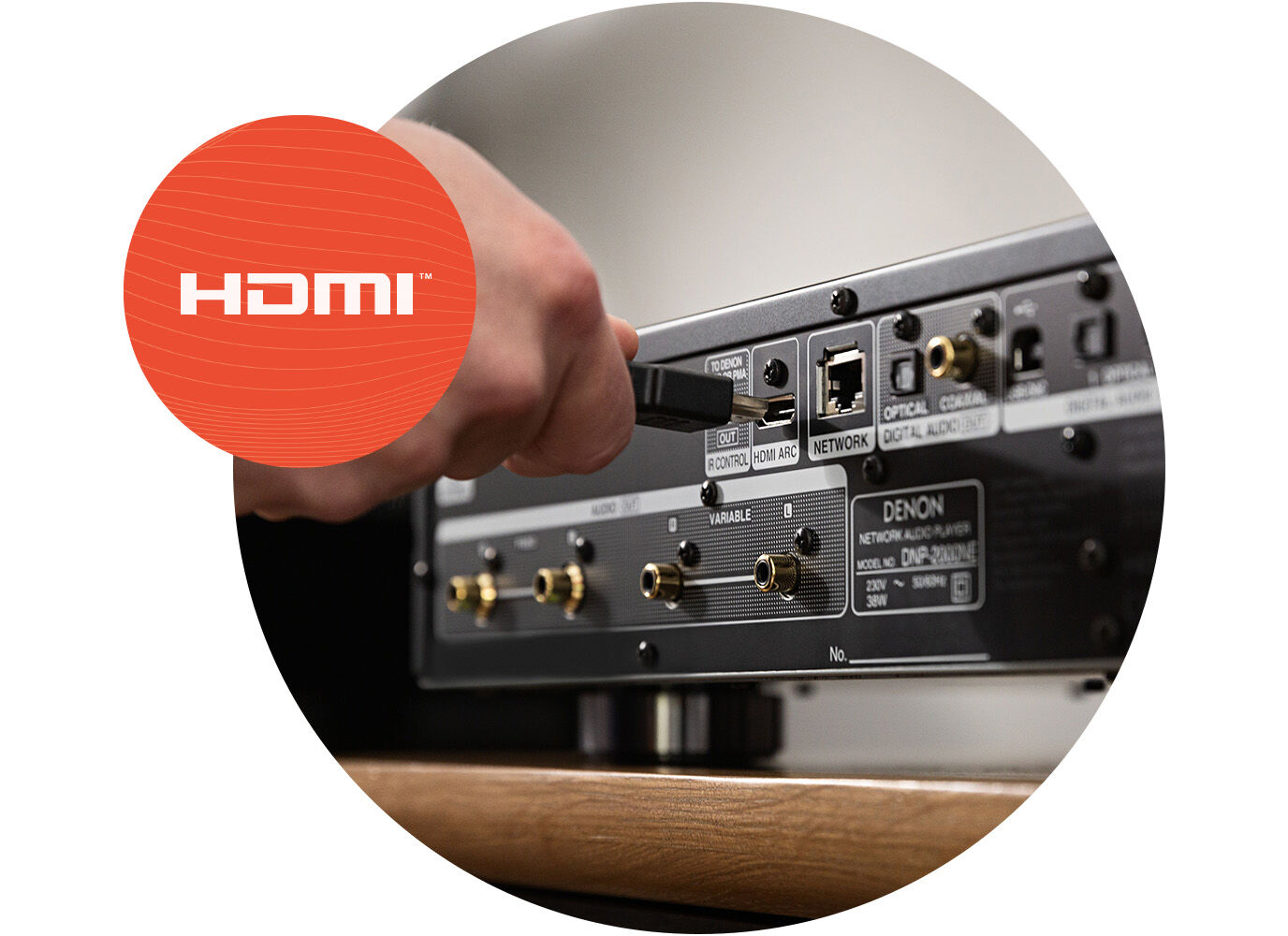 A）DENON デノン ネットワークオーディオプレイヤー DNP-730RE
