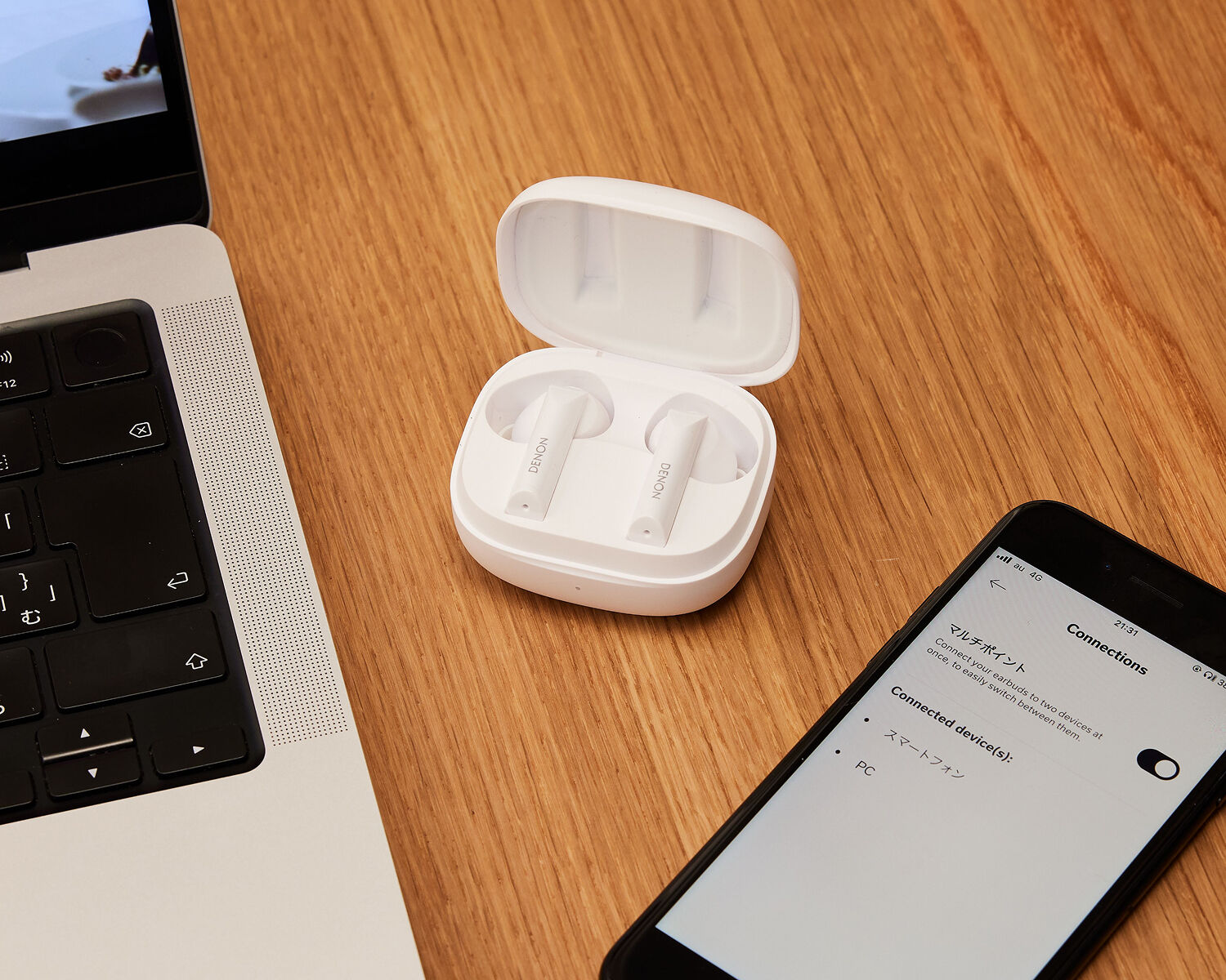 AH-C840NCW - True wireless earbuds with active noise cancellation