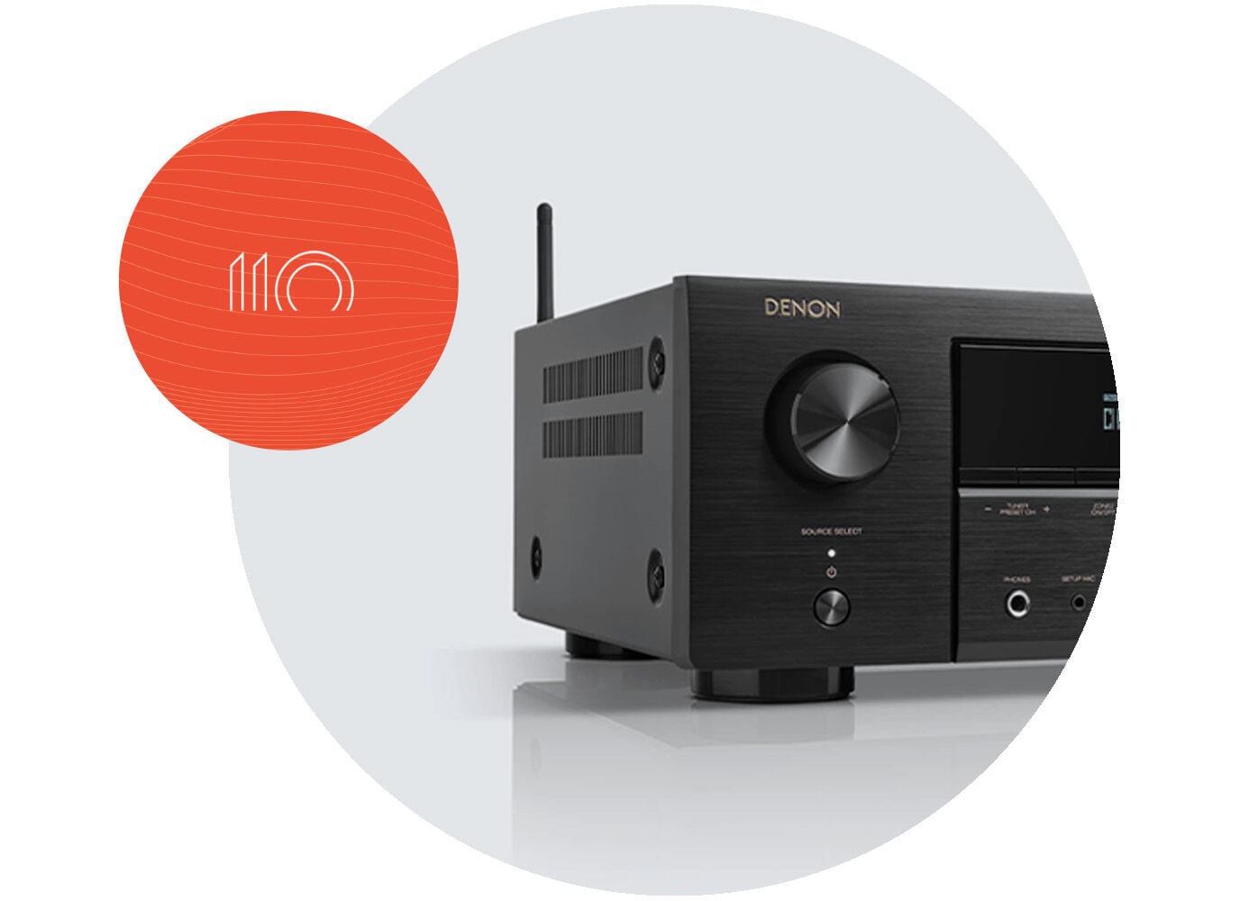 AVR-X1700H - 7.2 Ch. 145W 8K AV Receiver with HEOS® Built-in