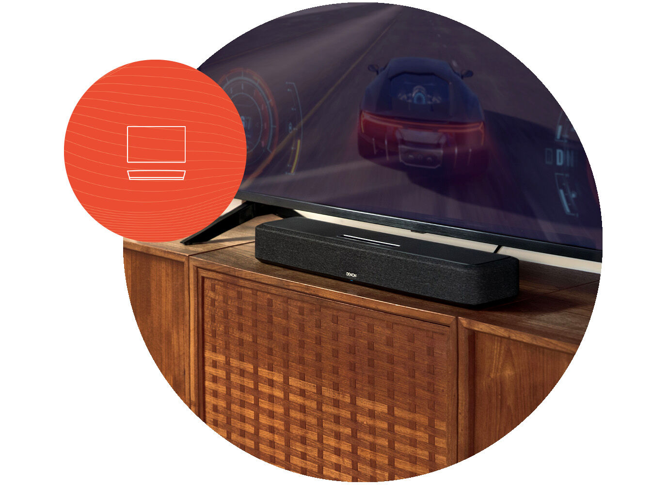 Denon Home Soundbar 550 - Smart Sound Bar with Dolby Atmos and